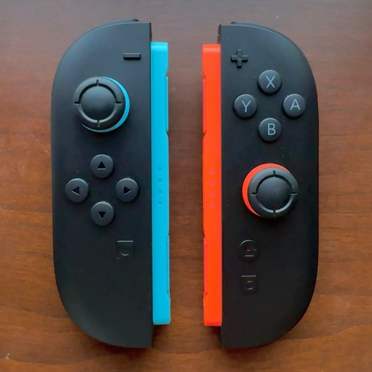 Nintendo Switch 2 Joy-Con 2 L & R Controller Handles – Light Blue & Light Red Grip Accessories