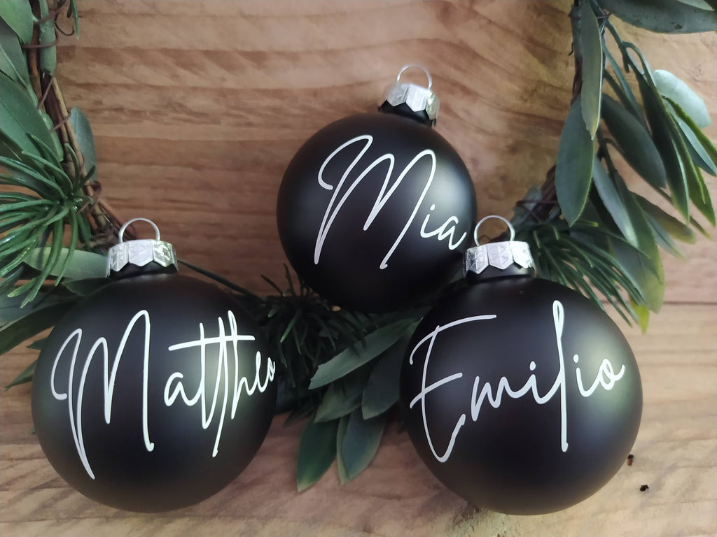 Personalised Christmas Bauble | Custom Name Christmas Tree Ornament | Christmas Gift