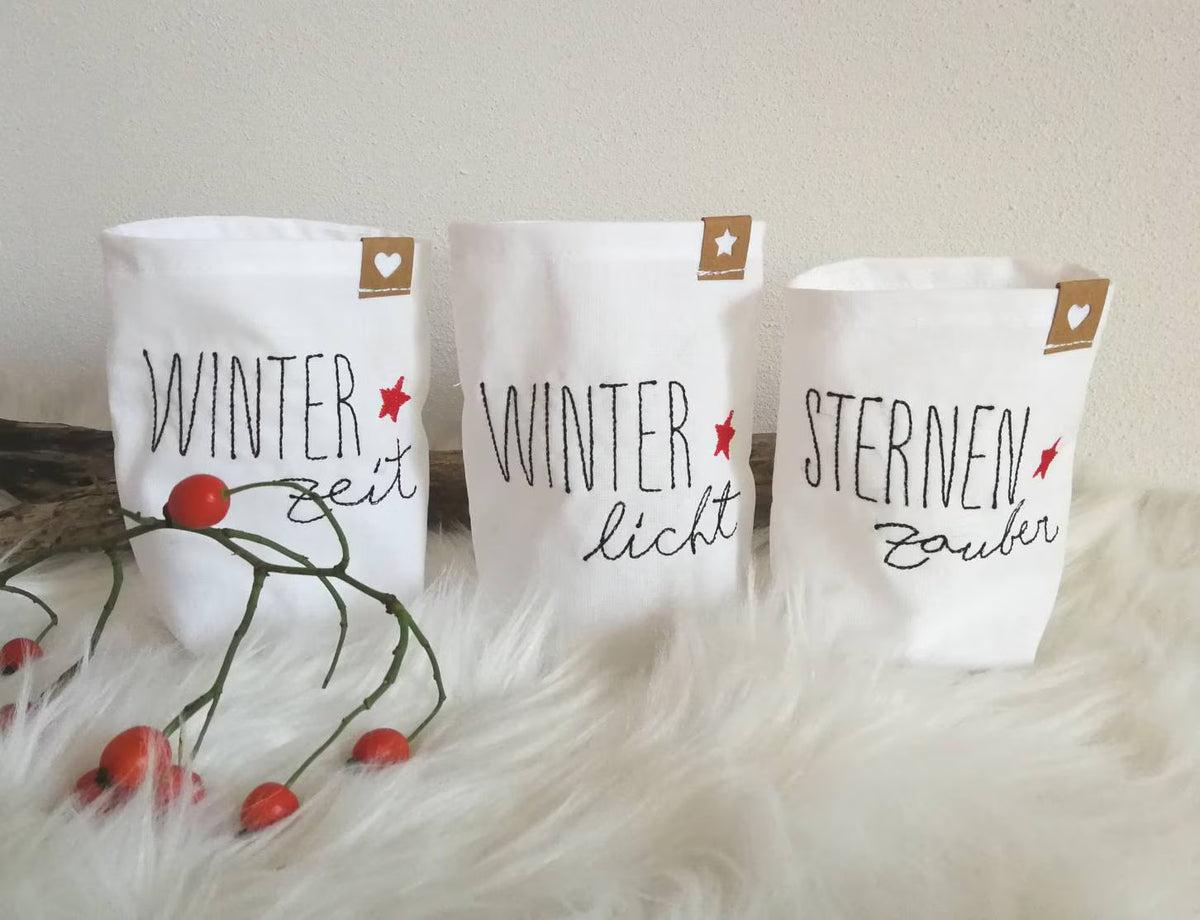 Winter Christmas Decorations | Snowman Light Bags | Festive Holiday Home Décor