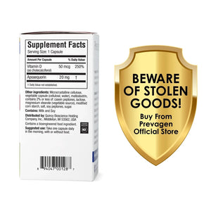 Extra Strength Memory Support Capsules 20mg 60 Count